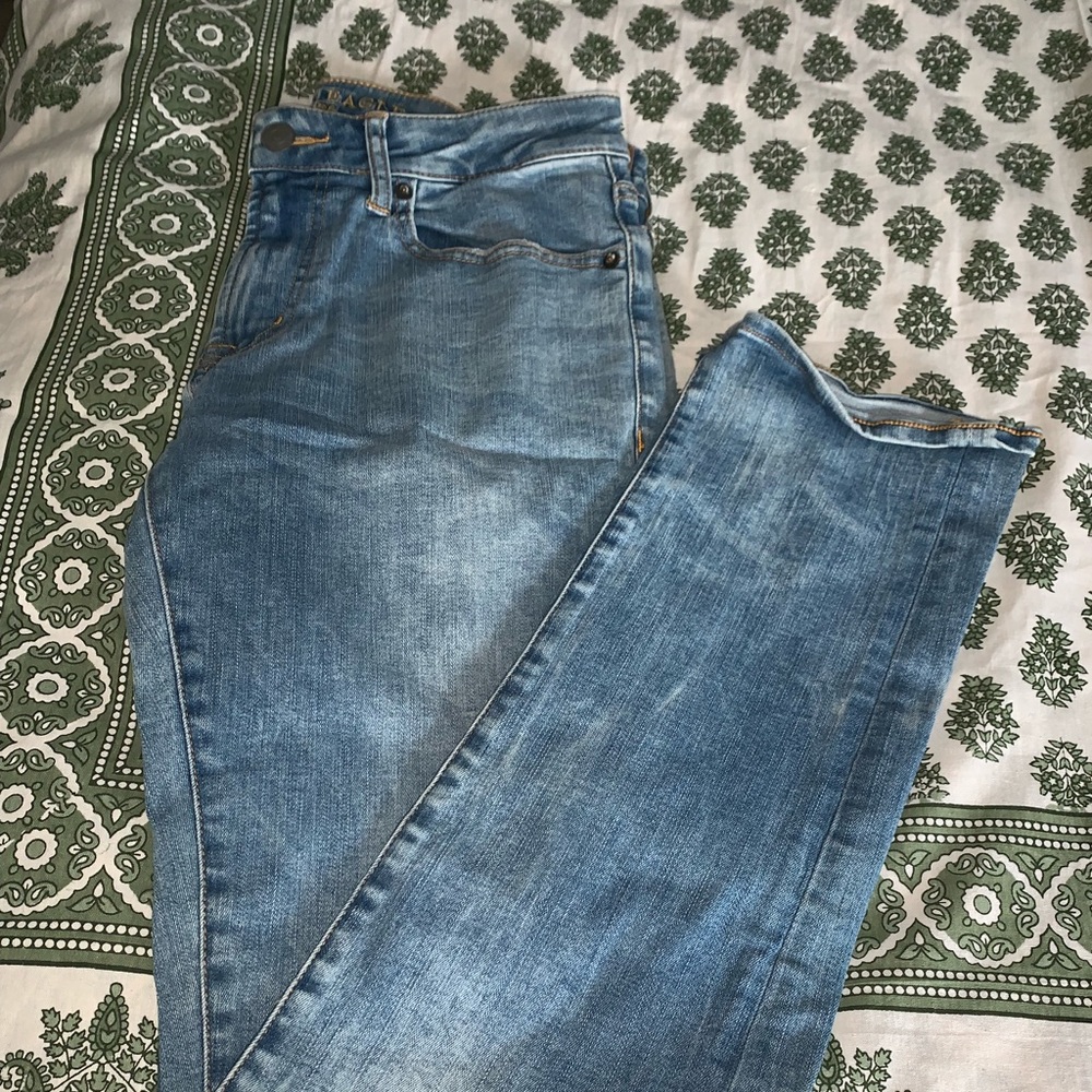 Wished blue jeans